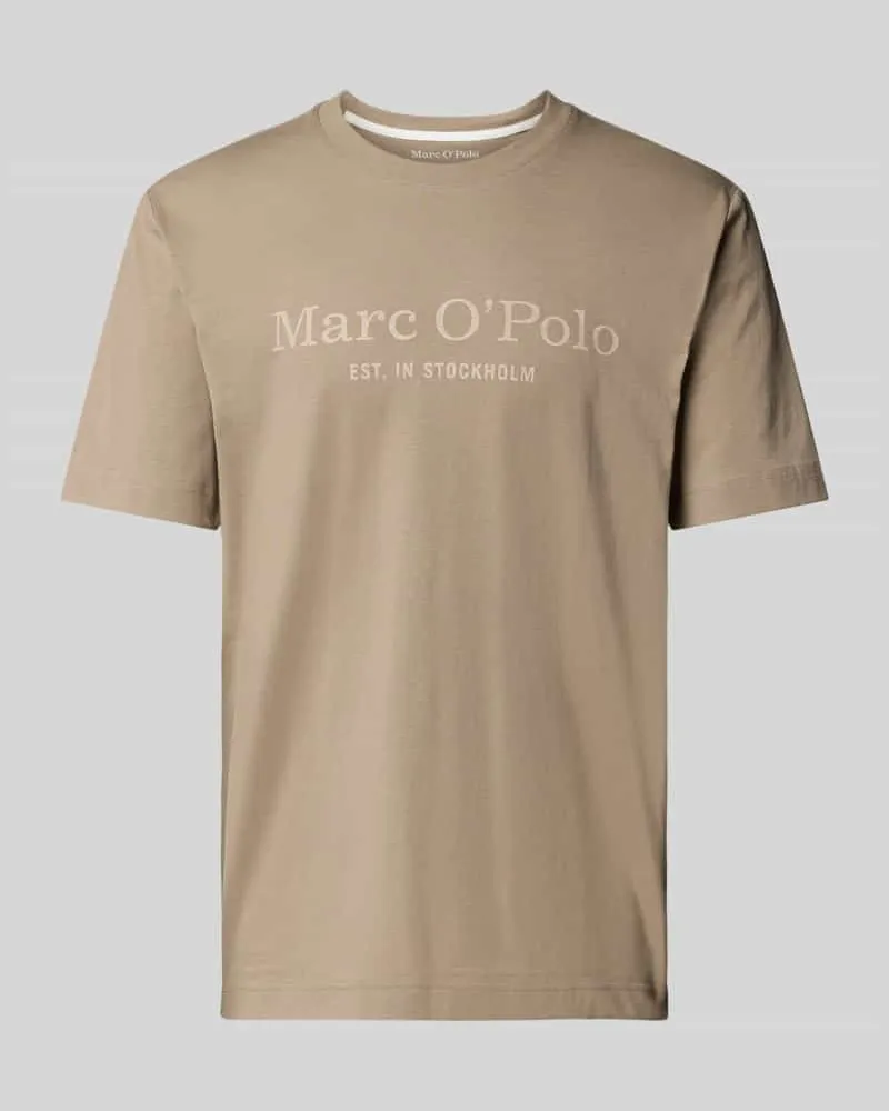 Marc O'Polo Regular Fit T-Shirt aus reiner Baumwolle 