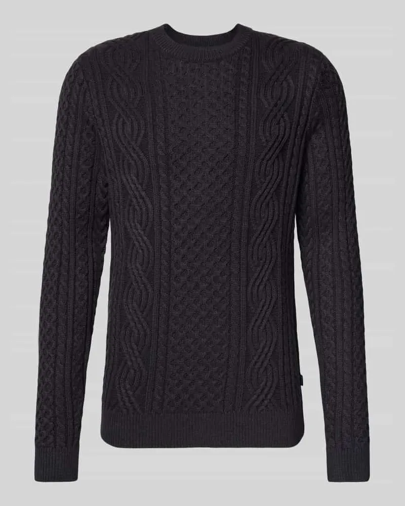 Jack & Jones Strickpullover mit gerippten Abschlüssen Modell 'BLUSEAN 