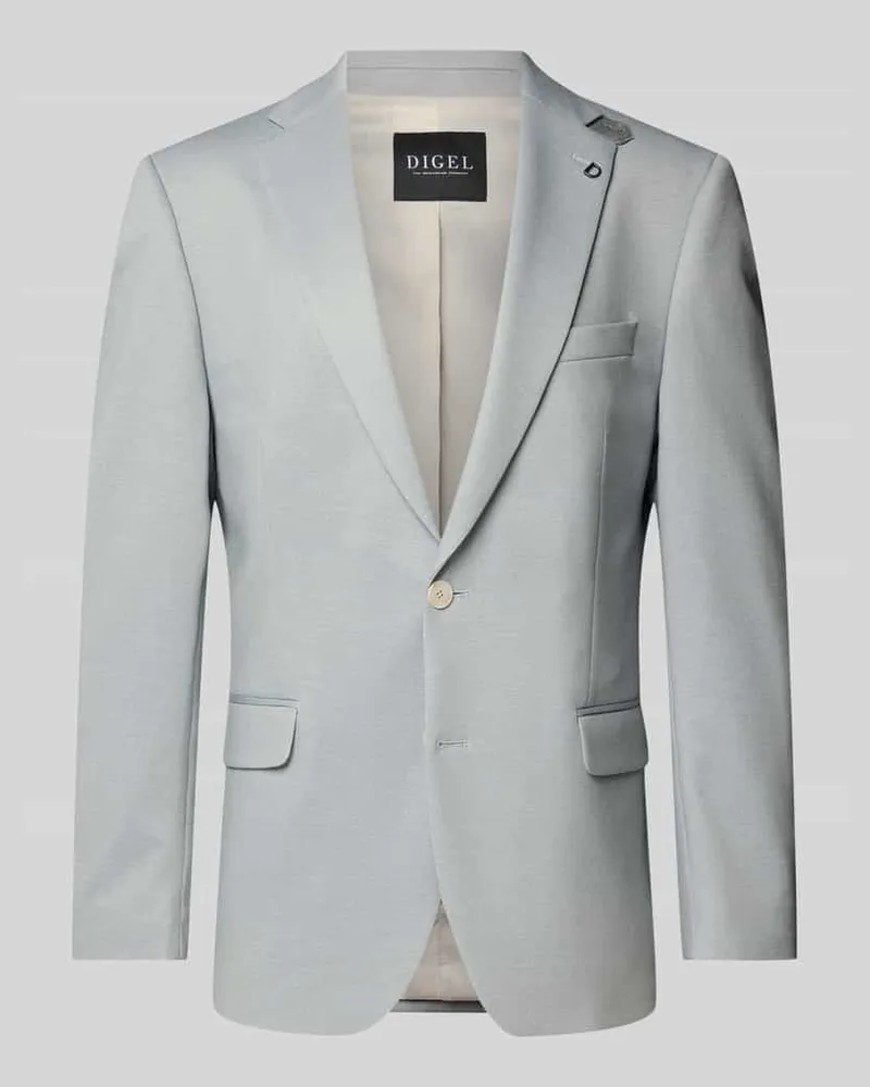 Digel Modern Fit Sakko mit Brustleistentasche Modell 'Ezzo Hellgruen
