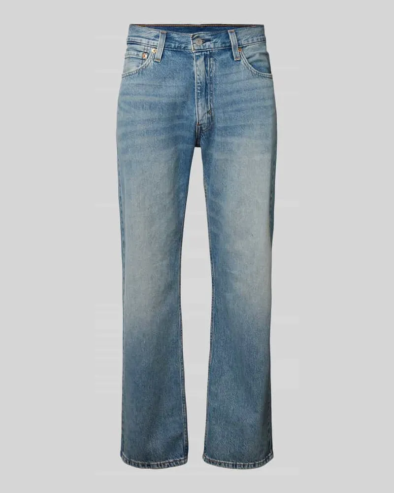 Levi's Relaxed Straight Fit Jeans im Used Look Modell '555 