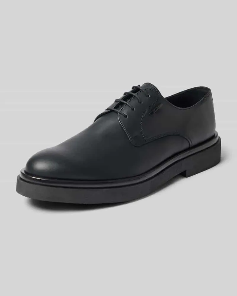 Antony Morato Schnürschuhe aus echtem Leder Modell 'Sean Black
