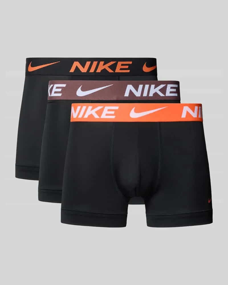 Nike Micro Trunks im 3er-Pack mit Logo-Bund Black