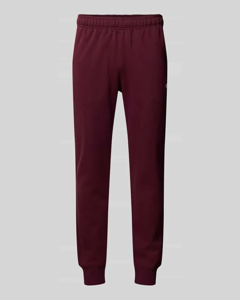 Champion Sweatpants mit elastischem Bund Bordeaux