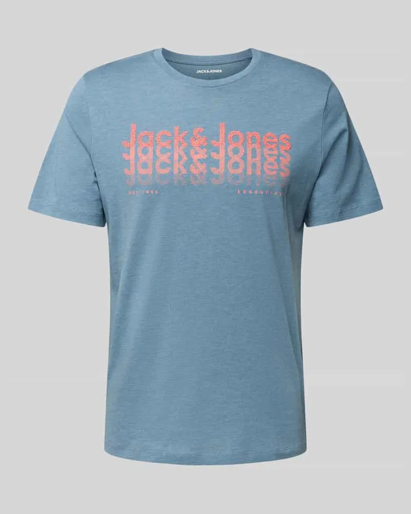 Jack & Jones Regular Fit T-Shirt mit Rundhalsausschnitt 