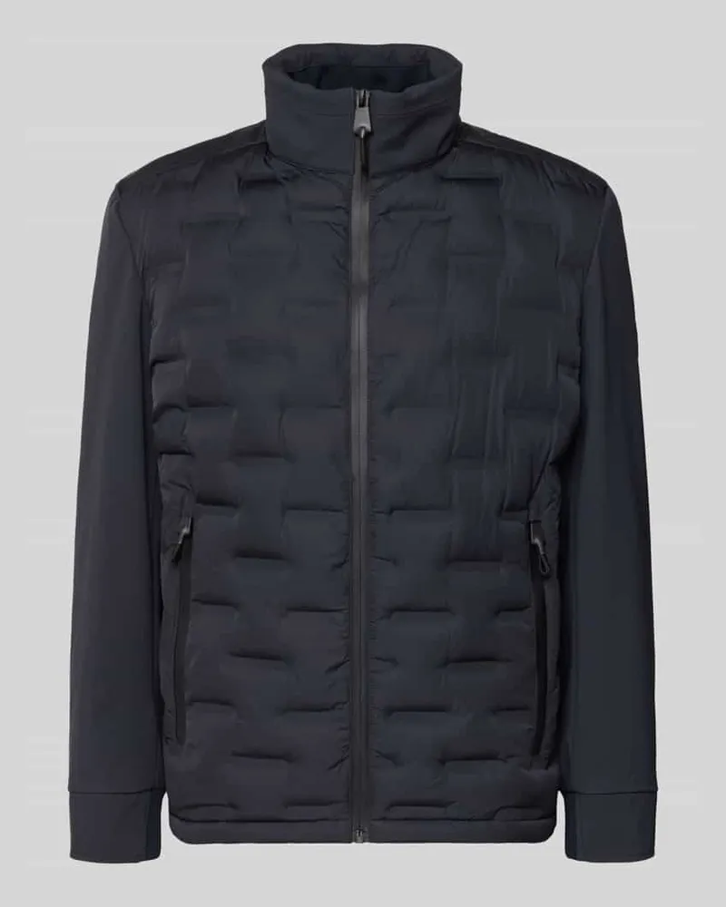 Strellson Regular Fit Steppjacke mit Stehkragen Modell 'AVIO FLEX 2.0 Marine