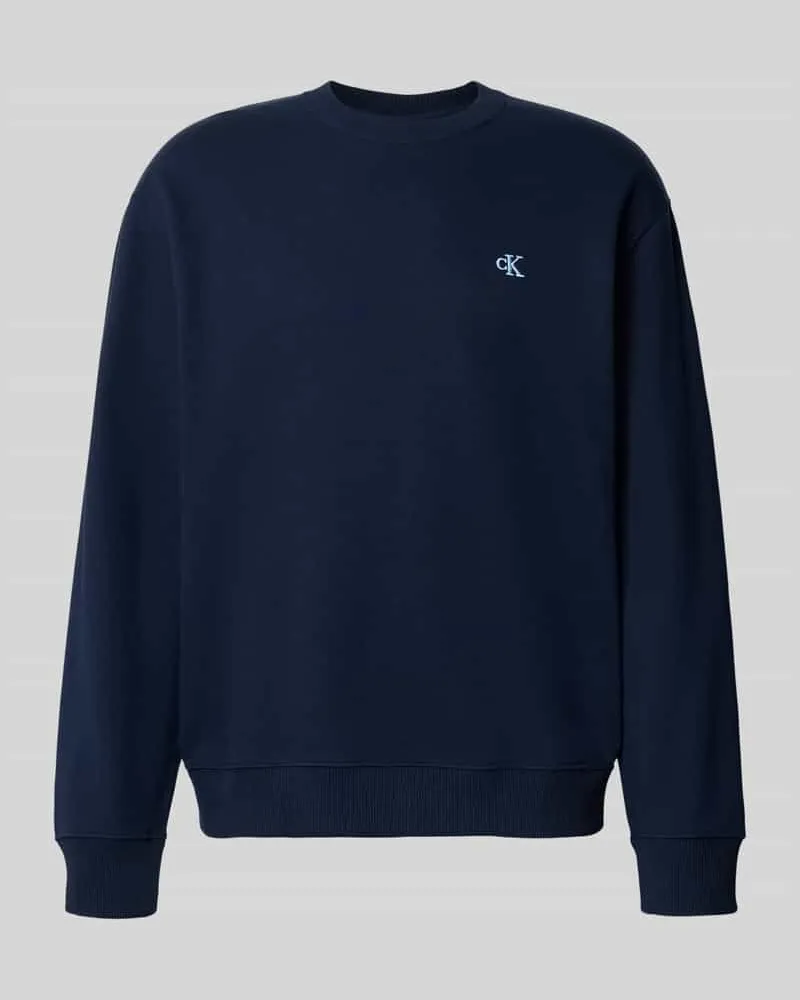 Calvin Klein Sweatshirt mit Label-Stitching 