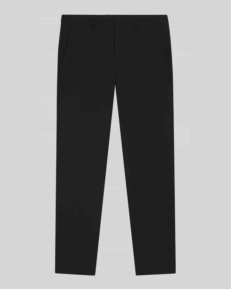 HUGO BOSS Slim Fit Anzughose aus Woll-Mix Modell 'HESTEN 