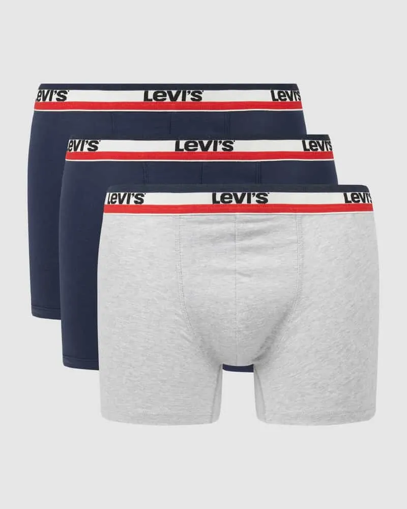 Levi's Trunks mit Stretch-Anteil im 3er-Pack 
