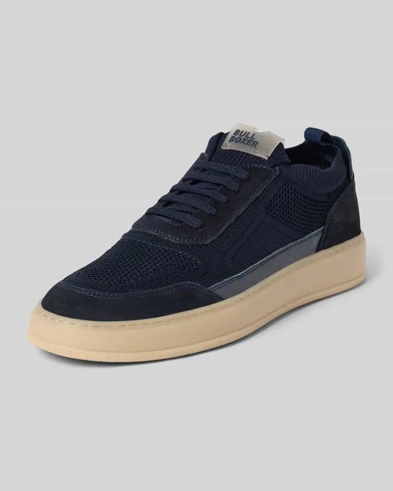 Bullboxer Sneaker mit Label-Detail Marine
