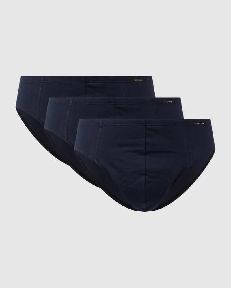 Schiesser Slip mit elastischem Bund im 3er-Pack 