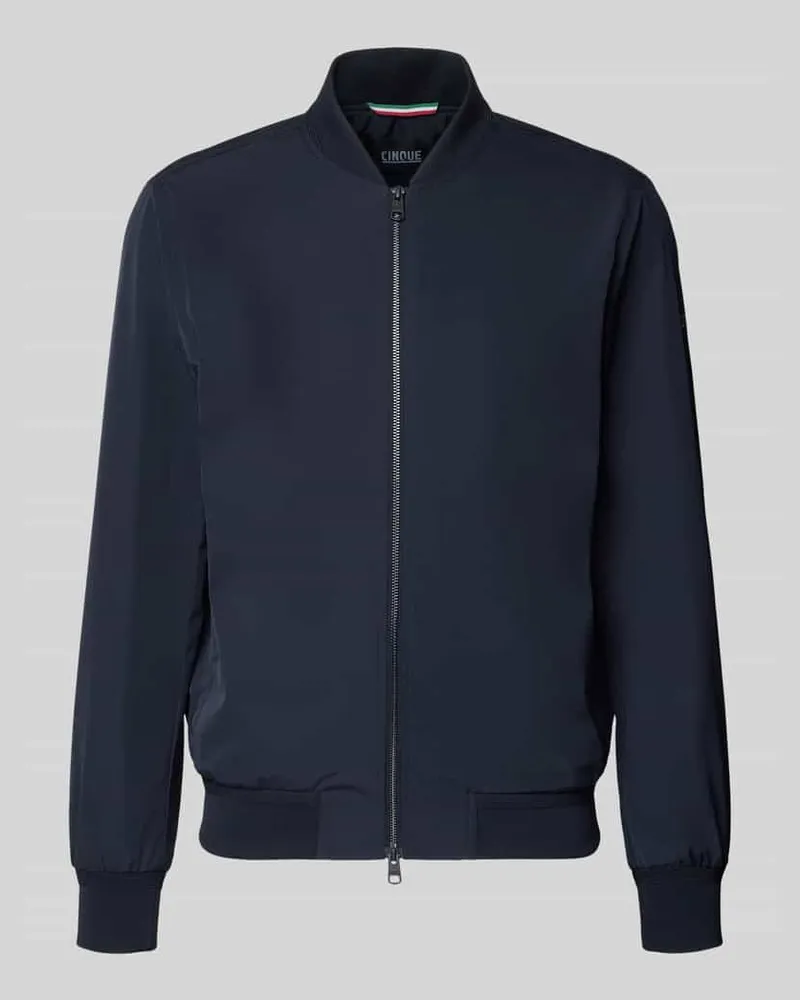cinque Regular Fit Bomberjacke mit Stehkragen Modell 'Rapid Marine