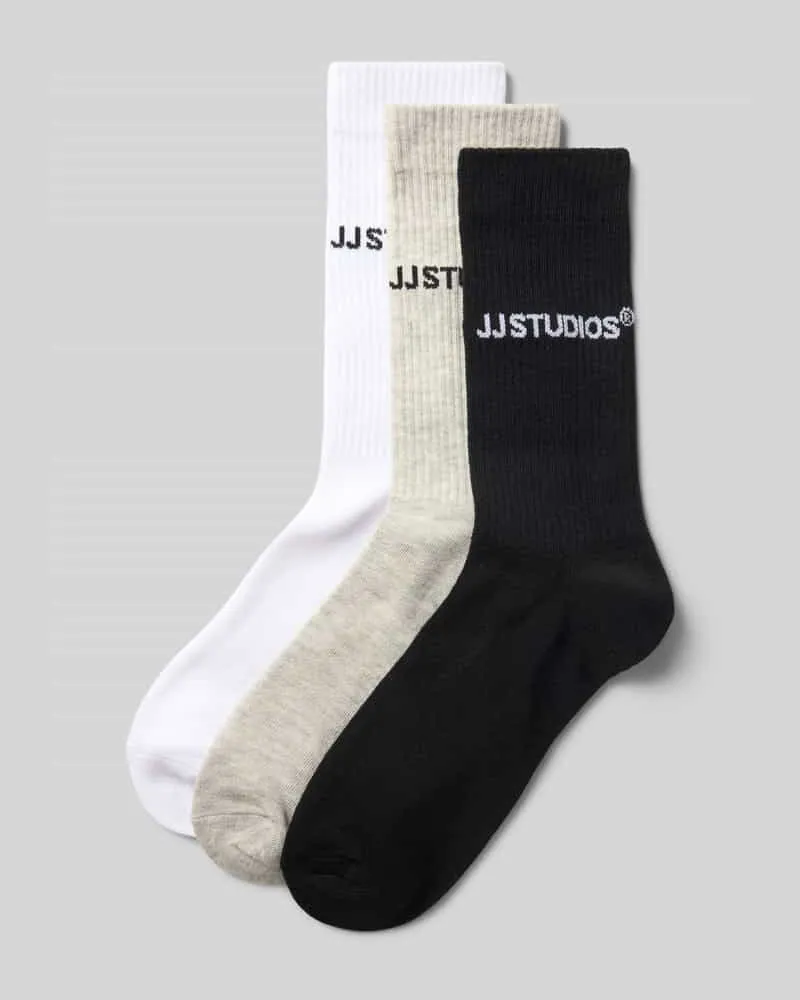 Jack & Jones Socken mit Label-Detail im 3er-Pack 