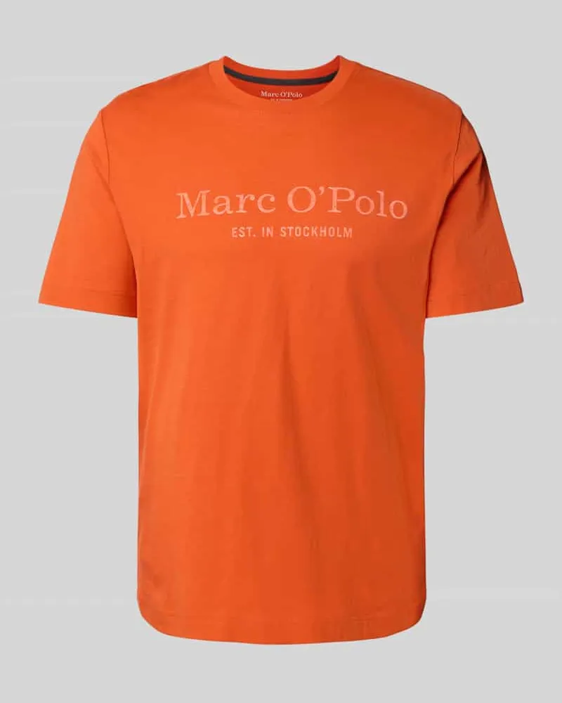 Marc O'Polo Regular Fit T-Shirt aus reiner Baumwolle 