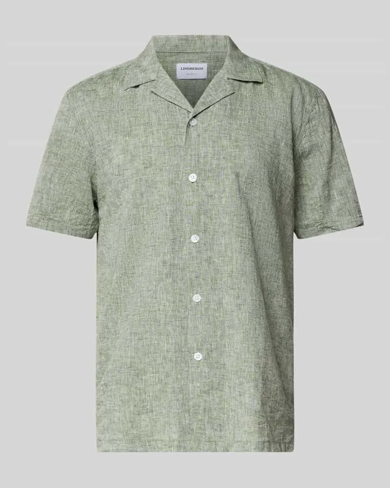 Lindbergh Relaxed Fit Leinenhemd mit 1/2-Arm 