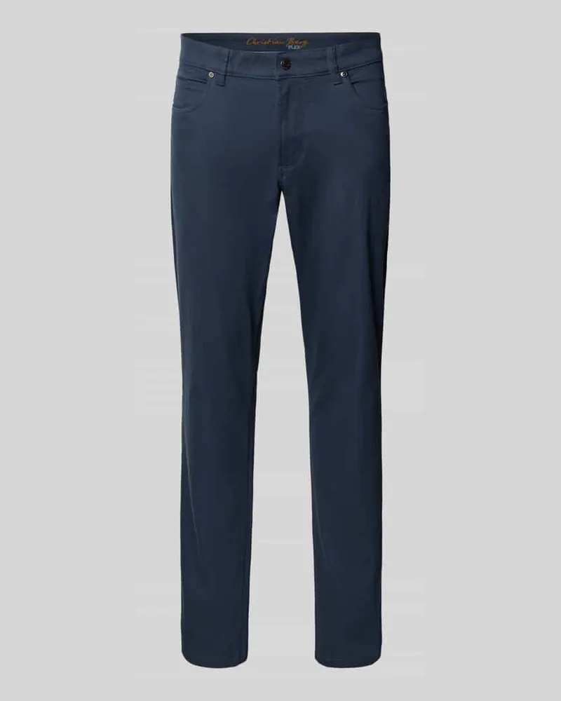 Christian Berg Regular Fit Jeans im 5-Pocket-Design 