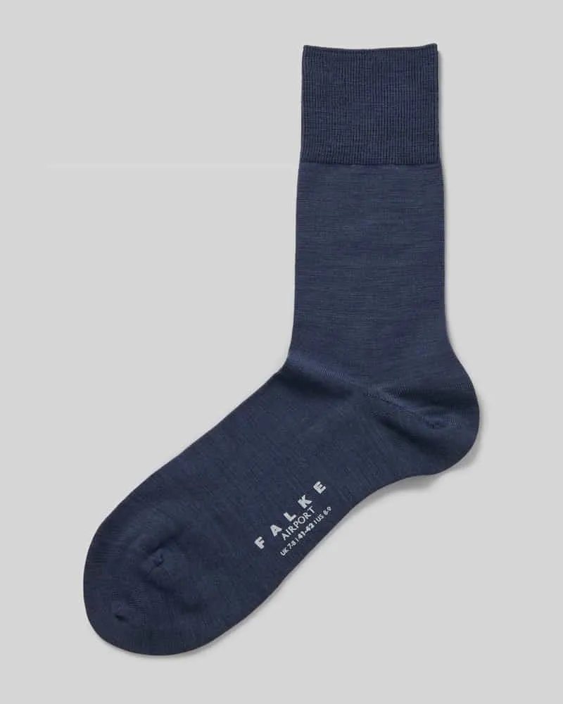 Falke Socken aus Schurwoll-Mix mit Logo-Print Modell 'Airport 