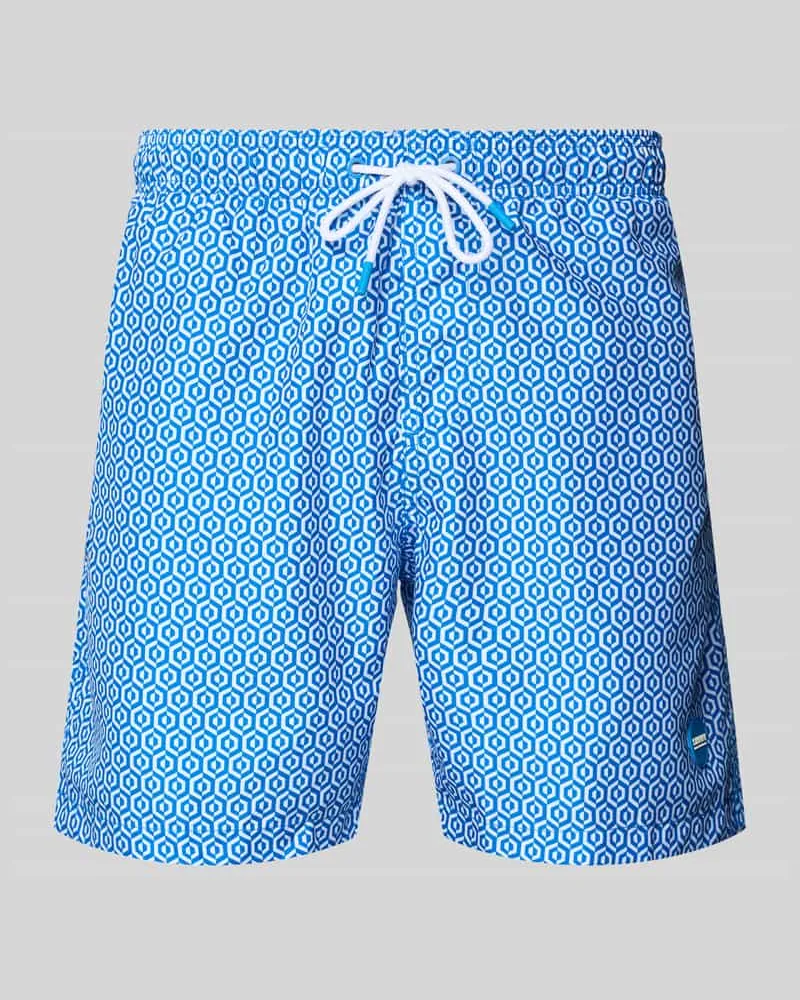 Shiwi Regular Fit Badehose mit Label-Patch Modell 'Mike 