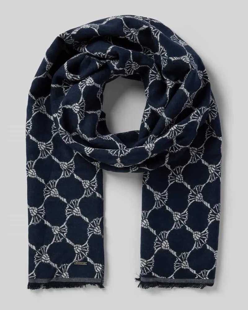 JOOP! Schal aus reiner Viskose Modell 'Felix Marine