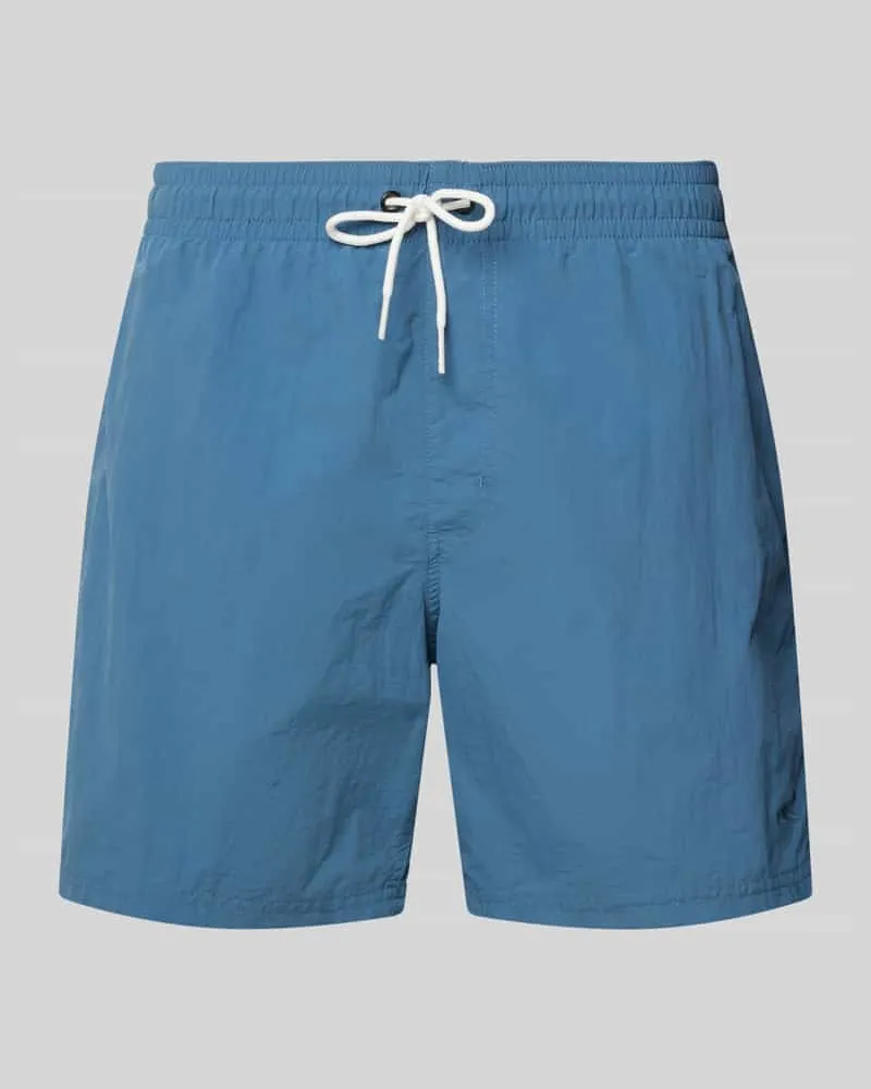 O´Neill Relaxed Fit Badeshorts mit Logo-Stitching Bleu