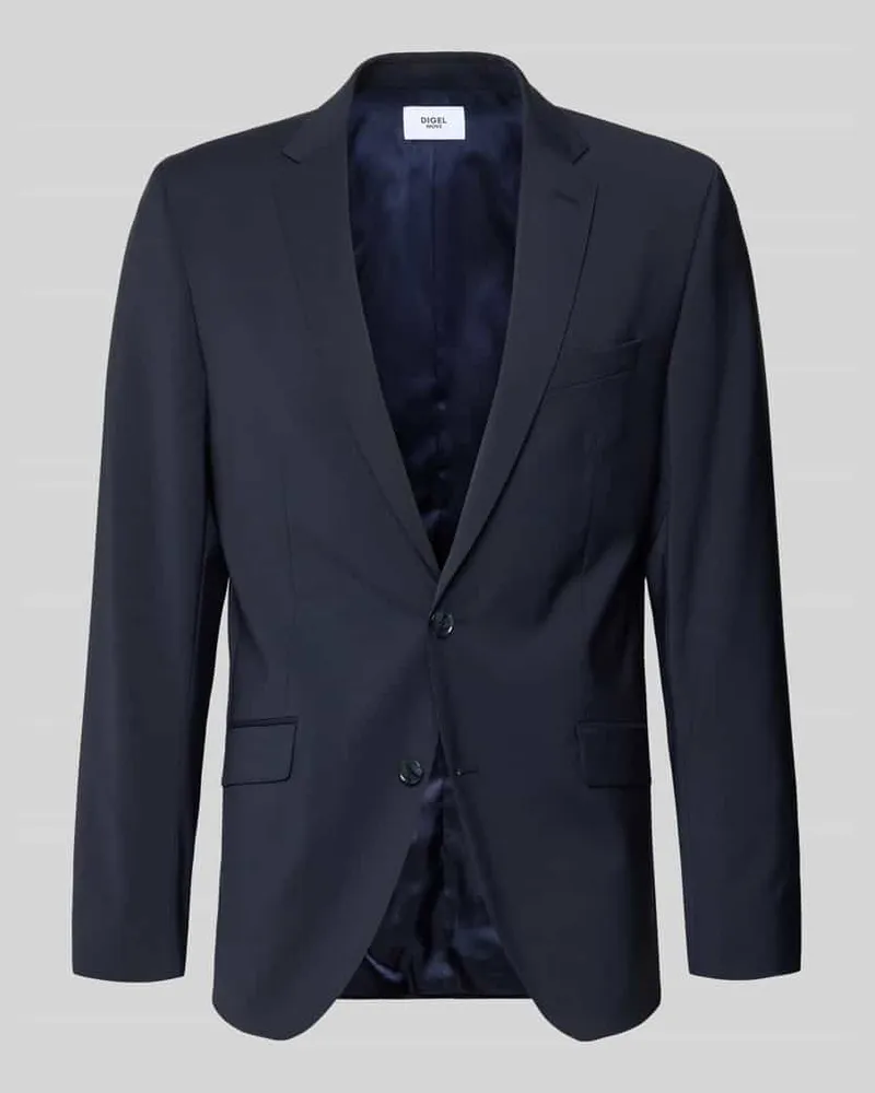Digel Slim Fit 2-Knopf-Sakko mit Pattentaschen Modell 'Allen Marine