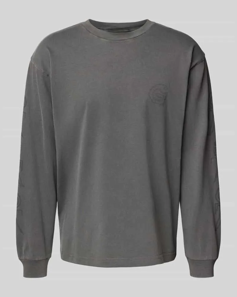 Carhartt WIP Longsleeve mit Rundhalsausschnitt Black