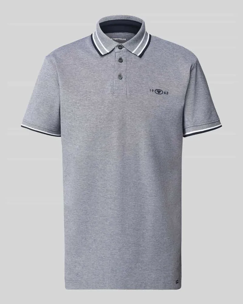 Tom Tailor Regular Fit Poloshirt mit Kontraststreifen 