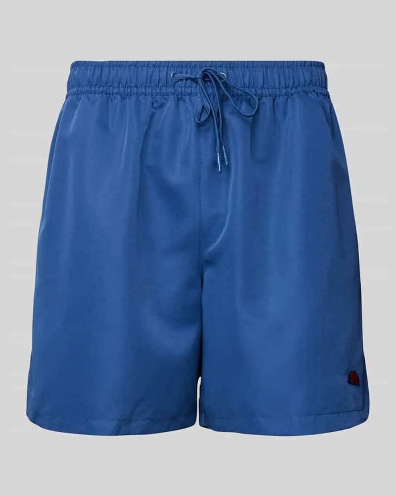 Ellesse Relaxed Fit Shorts mit Logo-Badge Modell 'EAMES Blau
