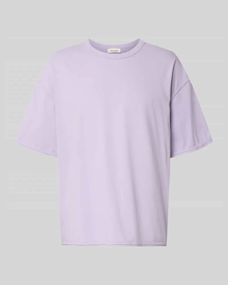 American Vintage T-Shirt mit überschnittenen Schultern Modell 'FAZY Flieder
