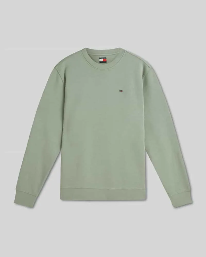 Tommy Hilfiger Regular Fit Sweatshirt aus Baumwoll-Mix Schilf