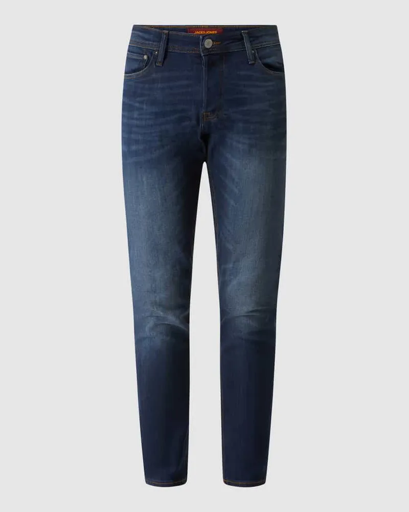 Jack & Jones Slim Fit Jeans Modell 'Glenn Jeansblau