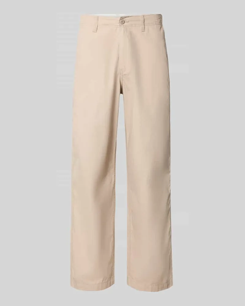 Jack & Jones Wide Fit Hose aus reiner Baumwolle Modell 'Bill Beige