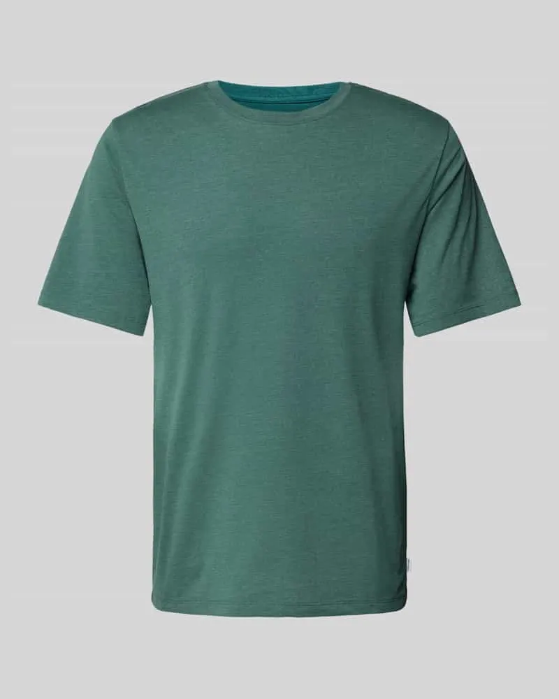 Jack & Jones T-Shirt mit geripptem Rundhalsausschnitt 