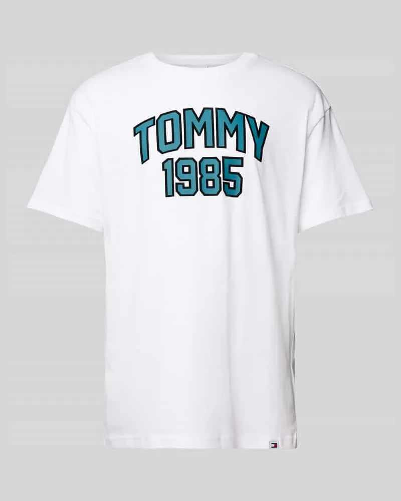 Tommy Hilfiger T-Shirt mit Label-Print 