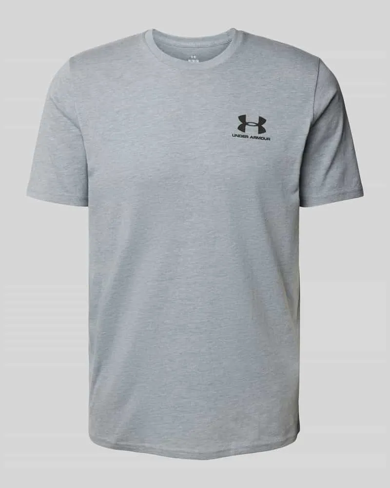 Under Armour T-Shirt mit Label-Print 