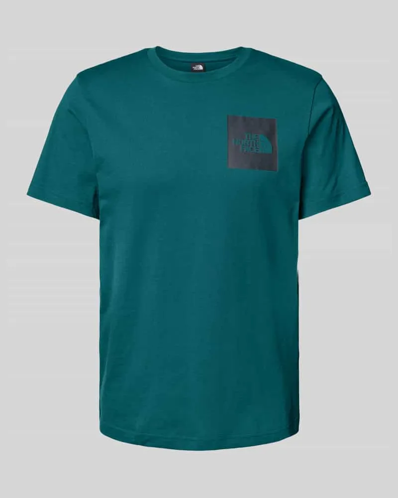The North Face T-Shirt mit geripptem Rundhalsausschnitt 