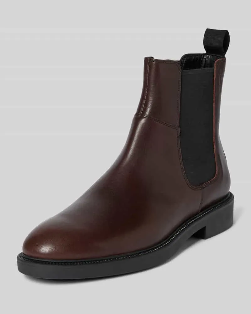 Vagabond Chelsea Boots aus echtem Leder Modell 'ALEX Mittelbraun