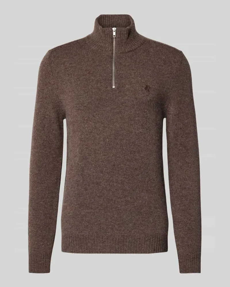 McNeal Strickpullover mit Troyer-Kragen 