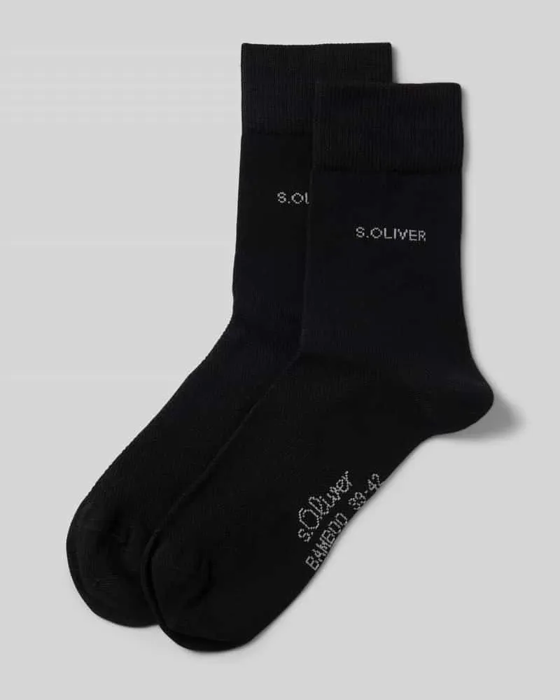 S.Oliver Socken aus Viskose-Mix im 2er-Pack 