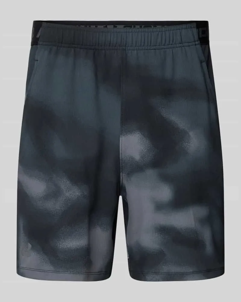 Under Armour Relaxed Fit Shorts mit elastischem Logo-Bund 