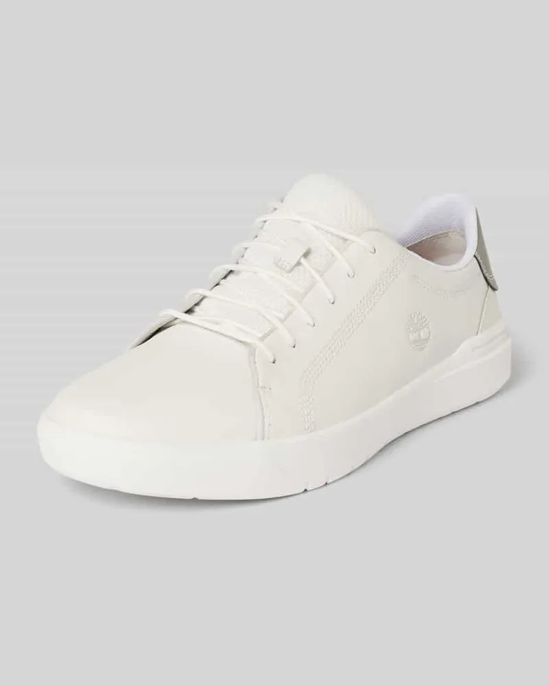 Timberland Sneaker mit Logo-Print Modell 'Seneca Bay Oxford Weiss