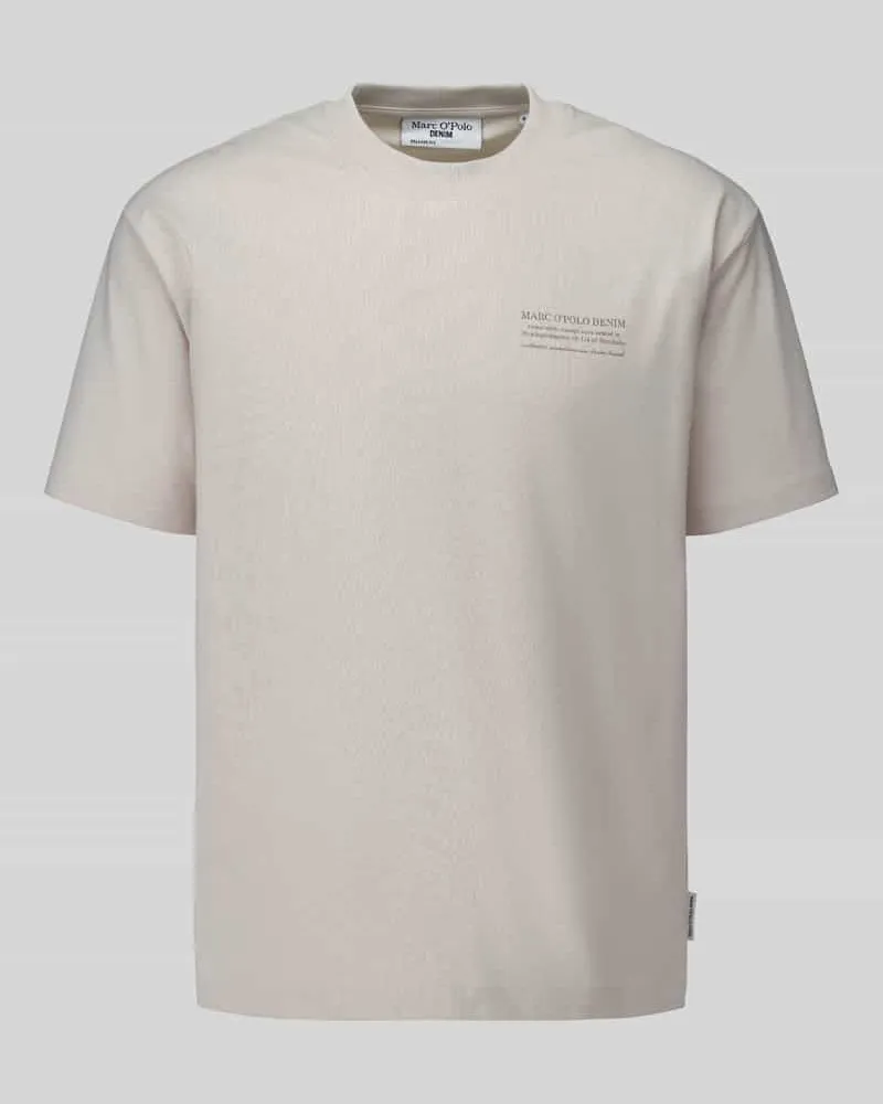 Marc O'Polo Oersized T-Shirt aus Baumwoll-Mix Sand