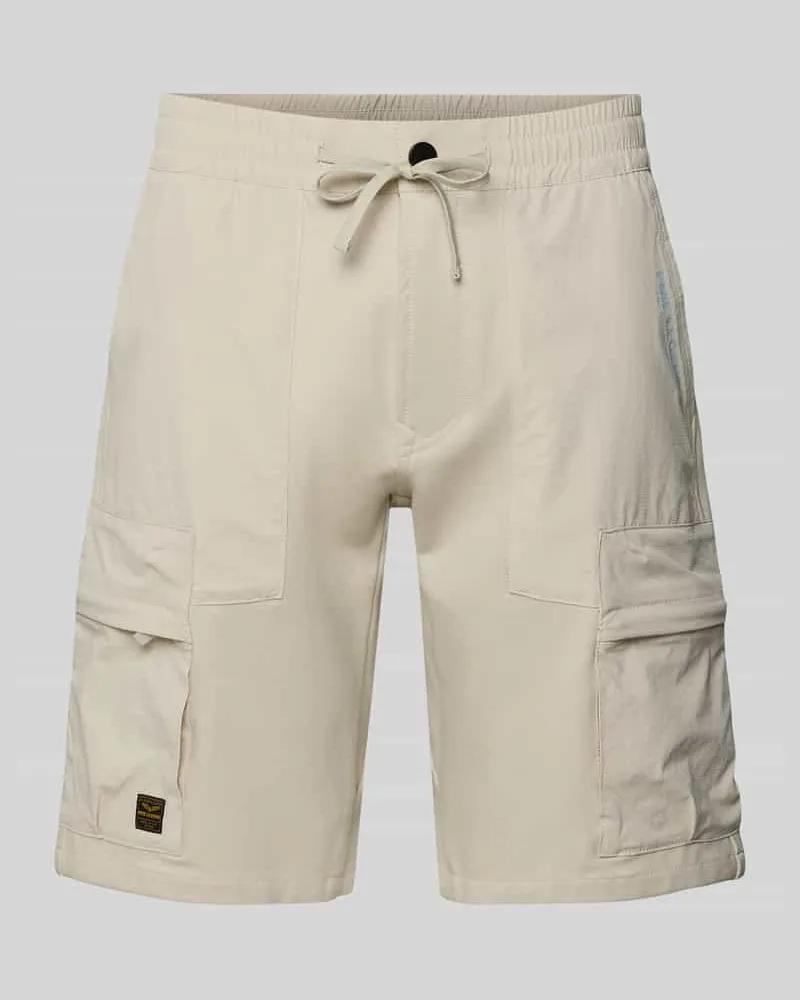 PME Legend Regular Fit Cargoshorts mit elastischem Bund Modell 'AIRYLON 