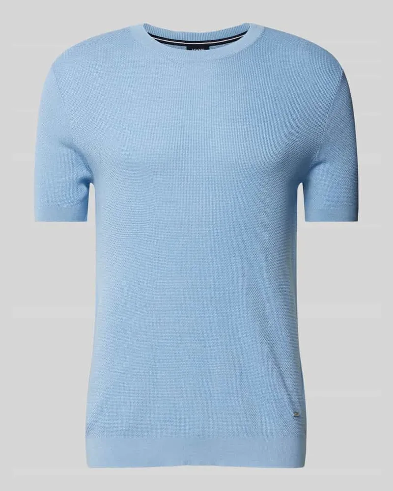 JOOP! T-Shirt in Strick-Optik Modell 'Valdro Bleu