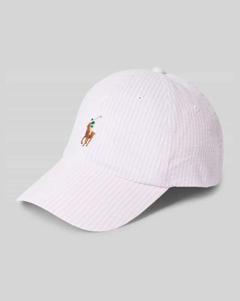 Ralph Lauren Basecap mit Label-Stitching 