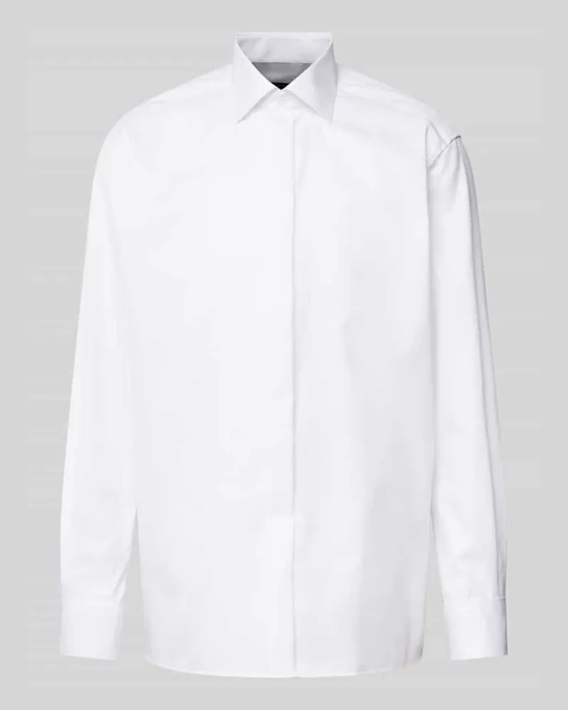 Eterna Comfort Fit Smokinghemd aus Twill 