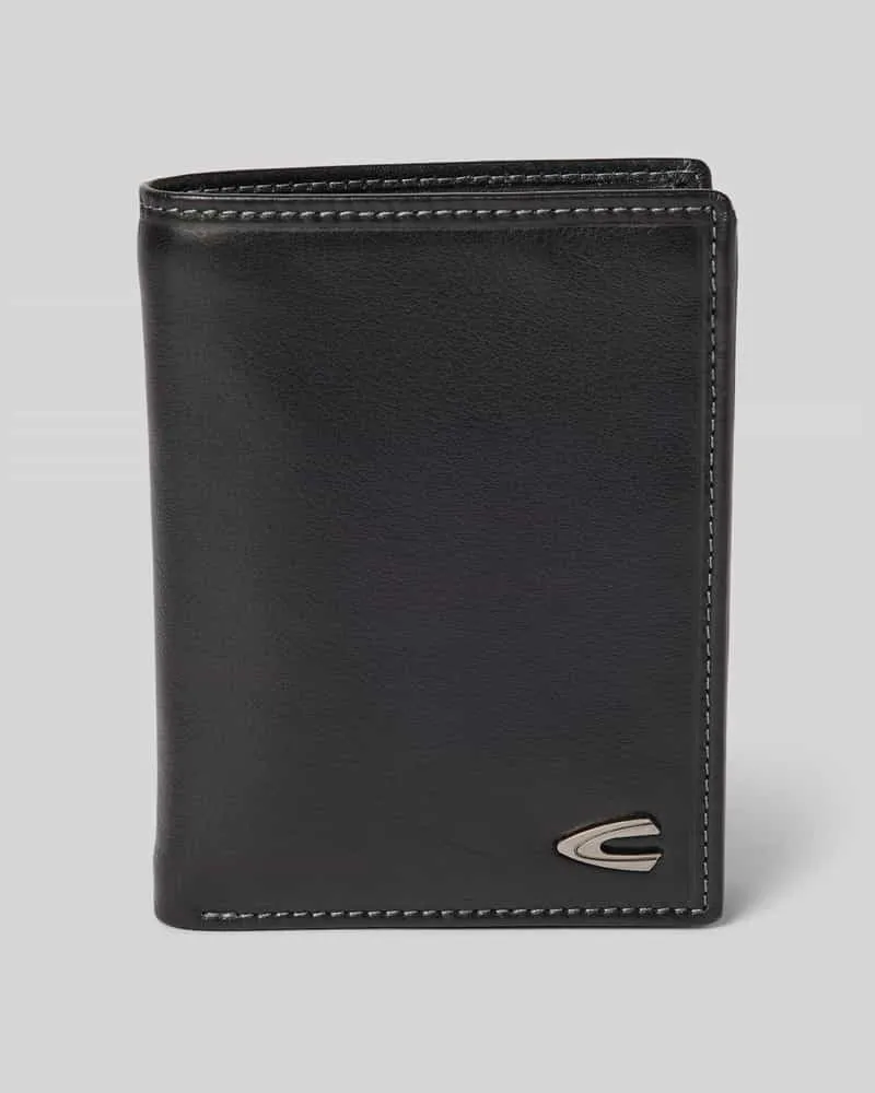 Camel Active Lederportemonnaie mit Logo-Applikation Modell 'VEGAS 