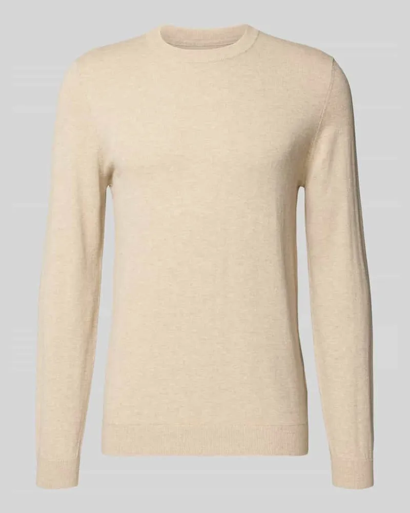 McNeal Strickpullover mit gerippten Abschlüssen 