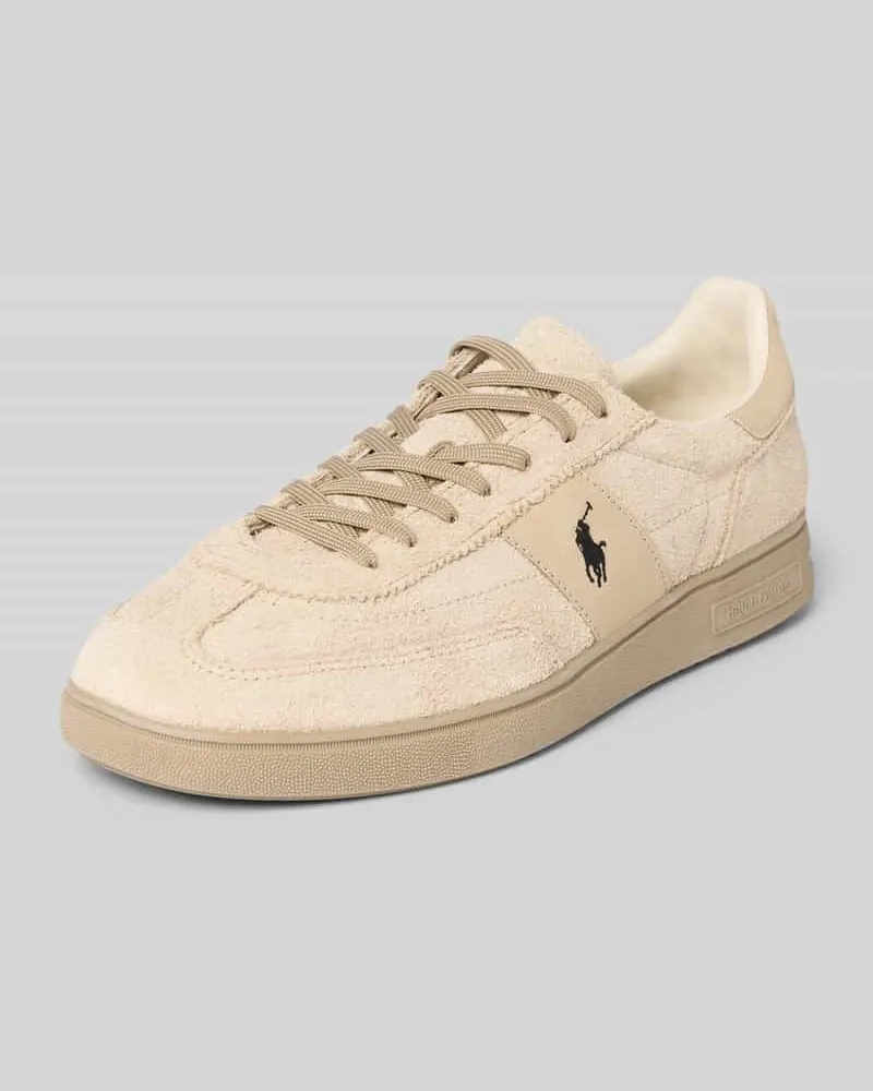 Ralph Lauren Sneaker mit Label-Stitching Beige