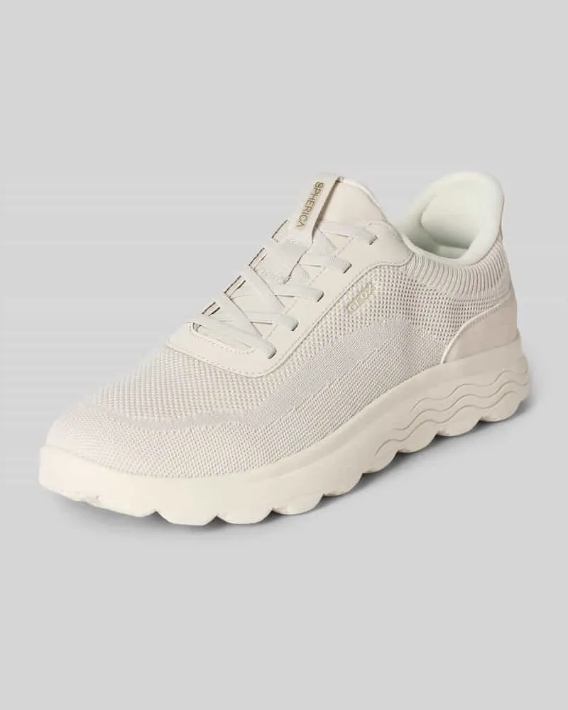 Geox Slip-on-Sneaker mit profilierter Sohle Modell 'SPHERICA Offwhite
