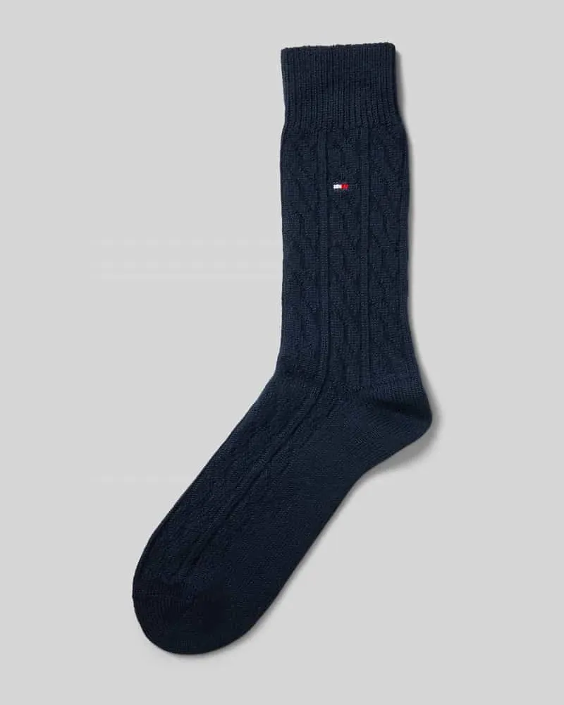 Tommy Hilfiger Socken mit Woll-Anteil Marine